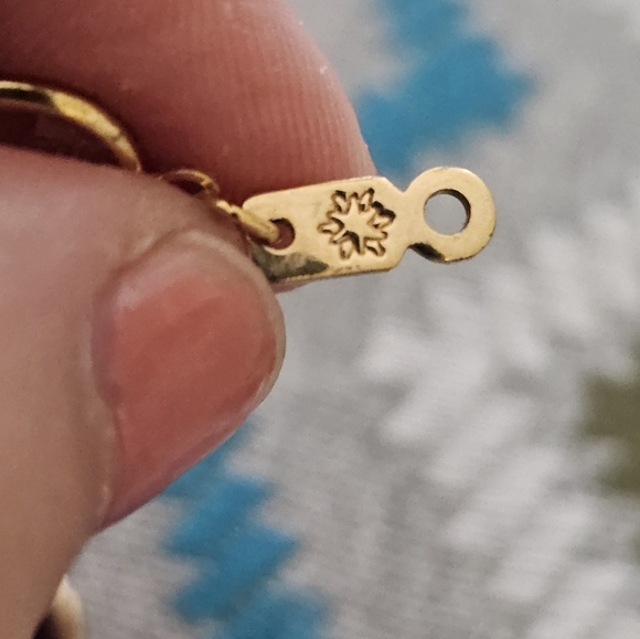 Vintage Swarovski Edelweiss Clear And Purple Crystal Bezel Set Gold Bracelet - Picture 5 of 5